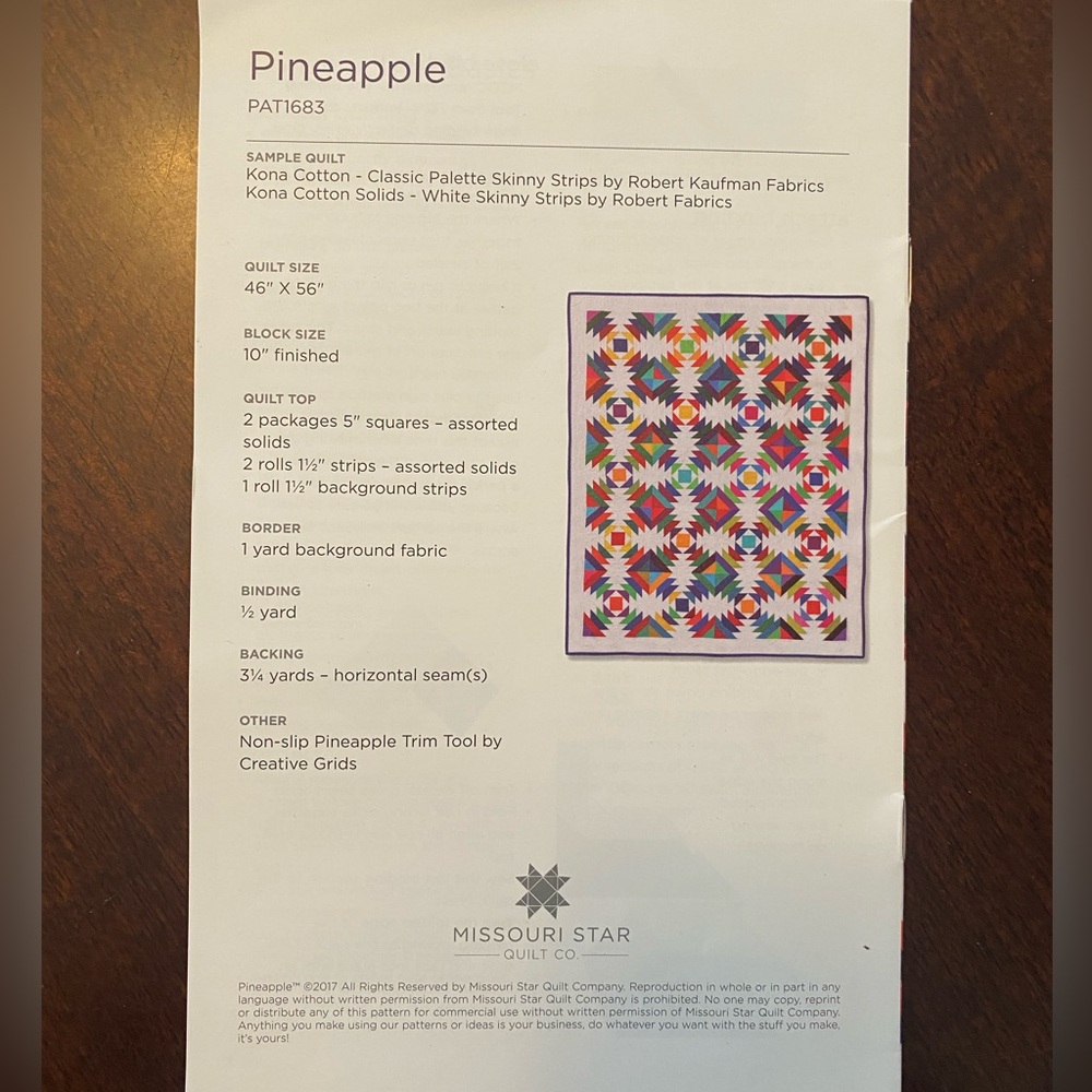⛱️ Pineapple Pattern - Picture 3 of 3